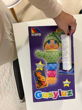 Muñeco Gusyluz Molto con Luz