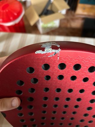 Pala de pádel roja Wilson