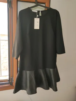 Vestido negro fiesta nuevo.