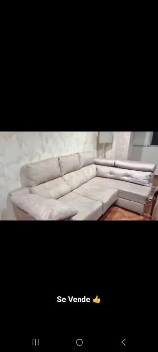 Sofá modular L 2.40m x 1.60m