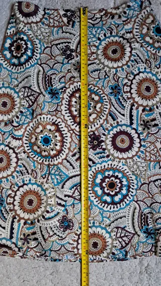 Falda Mango Estampada