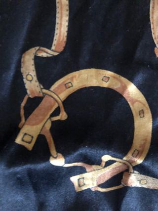 Foulard Burberry in pura seta vintage