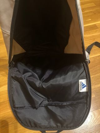 Mochila Adidas Gris y Verde