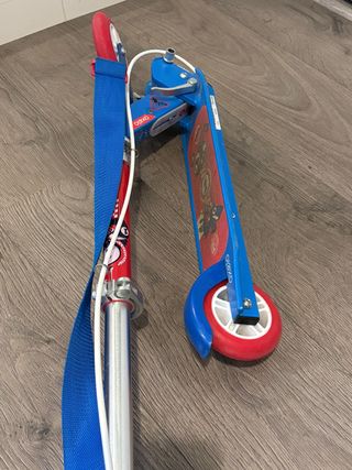 Patinete infantil Oxelo azul y rojo