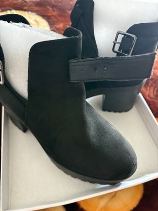 Botines de tacón para mujer