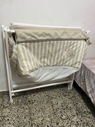 Cuna de viaje plegable
