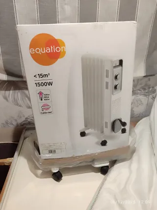 Calefactor Equation 1500W <15m²