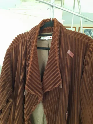 Abrigo Philippe Laporte Marrón Talla XL