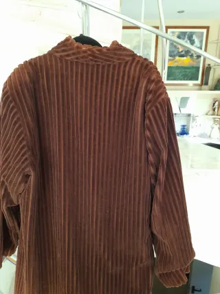 Abrigo Philippe Laporte Marrón Talla XL