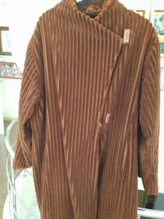 Abrigo Philippe Laporte Marrón Talla XL