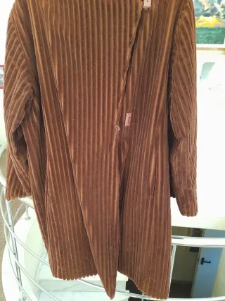 Abrigo Philippe Laporte Marrón Talla XL