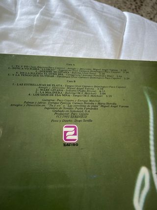 Vinilo Chiquetete Tu y Yo Flamenco