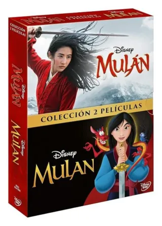 Pack DVD Mulan (Imagen Real + Clásico)