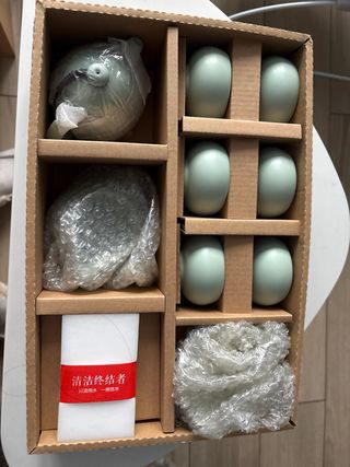 Juego de té asiático de porcelana