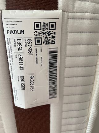 Cama y Somier 105x190