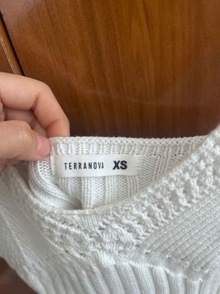 Top de tirantes de punto blanco