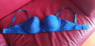 Reggiseno imbottito blu