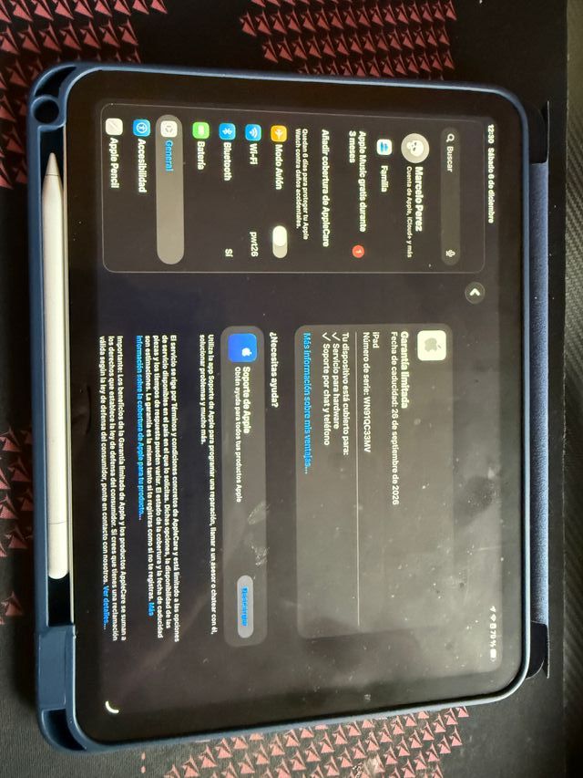 iPad A16 128GB WiFi Plateado + Funda