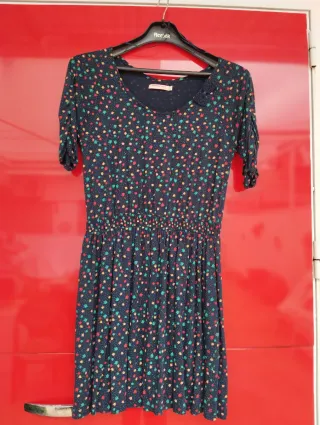 Vestido corto estampado