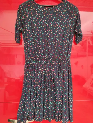 Vestido corto estampado