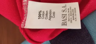 Lote 7 Polos Lacoste talla 6 y 7, regalo Gris