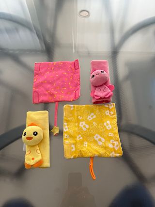 Protectores de cinturón para cochecito de bebé