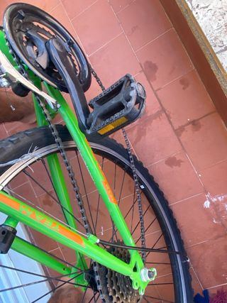 Bicicleta Montaña Verde