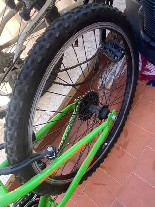 Bicicleta Montaña Verde