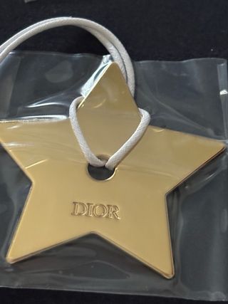 Dior Colgantes Navideños Estrella Dorada