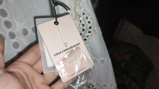 Camisa Lola Casademunt blanca bordada