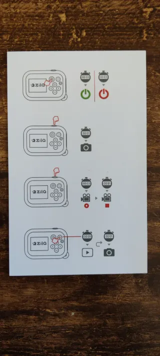 Cámara Zila Kidywolf 8MP Impermeable