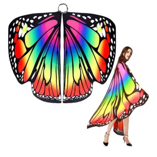 Disfraz Alas Mariposa Arcoíris