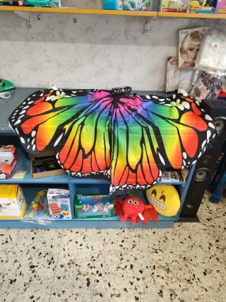 Disfraz Alas Mariposa Arcoíris