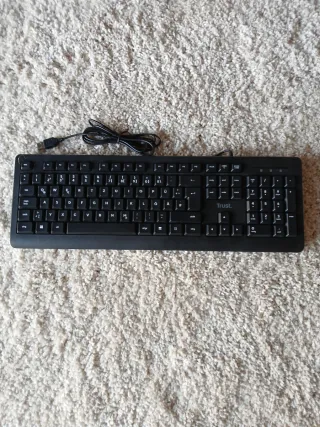 Teclado Trust Mecánico + Ratón Trust