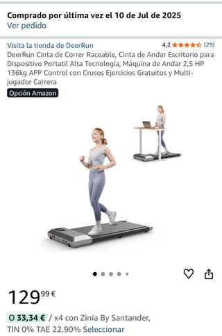 Cinta andar y correr DeerRun