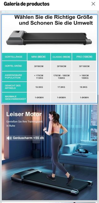 Cinta andar y correr DeerRun