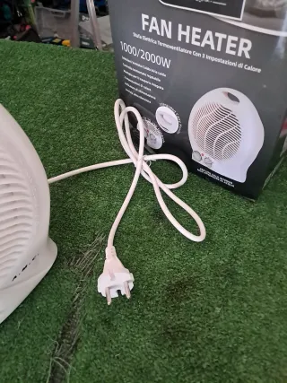 Termoventilatore Elettrico Bianco