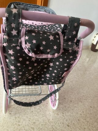 Carro de muñecas plegable
