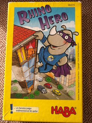 Juego de mesa Rhino Hero HABA