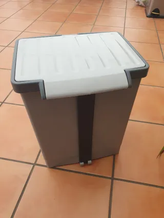 Cubo basura Tatay 2 compartimentos reciclaje