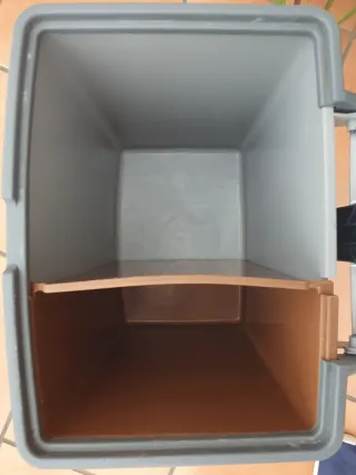 Cubo basura Tatay 2 compartimentos reciclaje