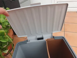 Cubo basura Tatay 2 compartimentos reciclaje