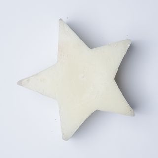 Candela grande a forma di Stella Bianca