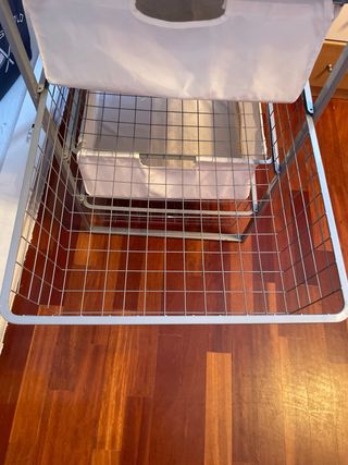 Cajonera Ikea Metal Madera Tela