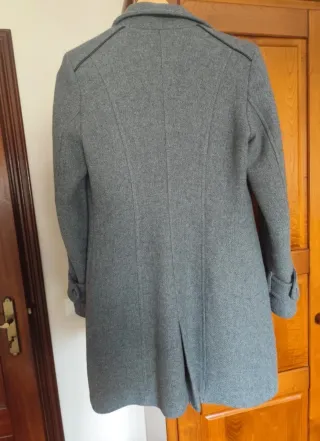 Abrigo gris Salsa Talla M