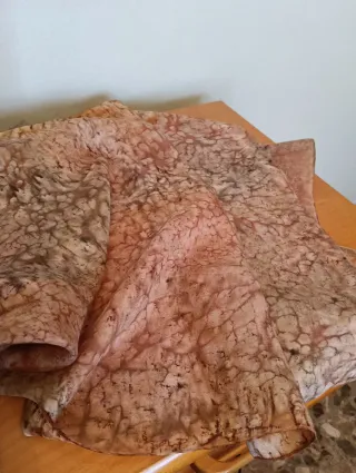 Fular Seda Pintado a Mano