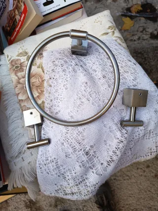 Juego accesorios baño metal