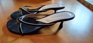 Sandalias Marimare Tacón Negro
