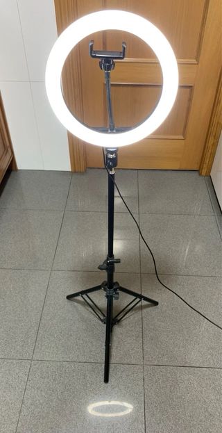 Ring Fill Light 26cm. Con trípode de suelo 1,1m