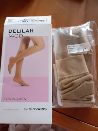 Calze Sigvaris Delilah 140D Taglia 4 Skin